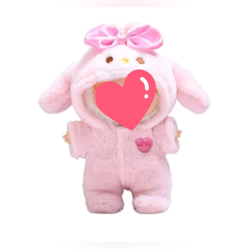 Sanrio My Melody Outfit For Your Standing Labubu